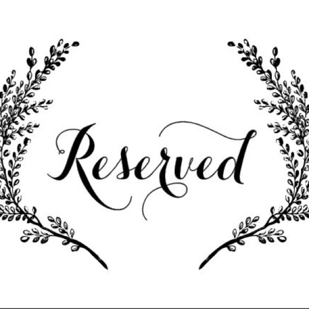 Reserved for Lilly
